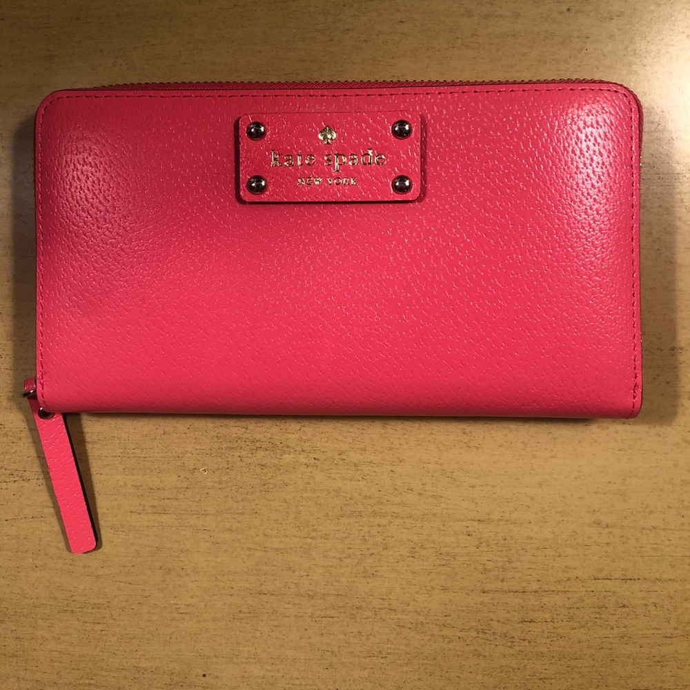 Hot Pink Kate Spade Wallet